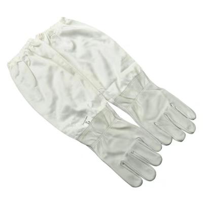 China Factory Price Anti-Sensational High Quality Leather Beekeeping Gloves Beekeeping Equipment for sale