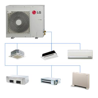 China 2018 Outdoor Most Saving Central Commercial Vrv Vrf Energy Saving System Inverter AC vrf Air Conditioning System 40 Tons for sale