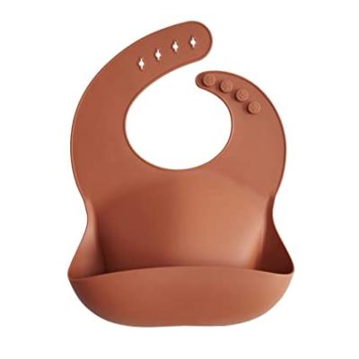 China Printed Adjustable Fit Baby Bibs Waterproof Disposable Silicone Antibacterial Customized RTS Silicone Baby Bibs Wholesale Dropshipping for sale