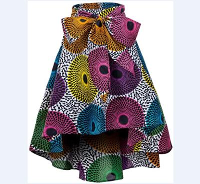 China African Clothing Customized New African Clothing Kitenge Dress Designs Cotton Dropshipping RTS Print Design For Women for sale