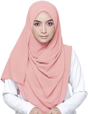 China Comfortable Feeling in Turkish Islamic Muslim Pashmina Headscarf Ladies Headscarf Turban Head Scarves Arab Hijab Head Scarf For Women for sale