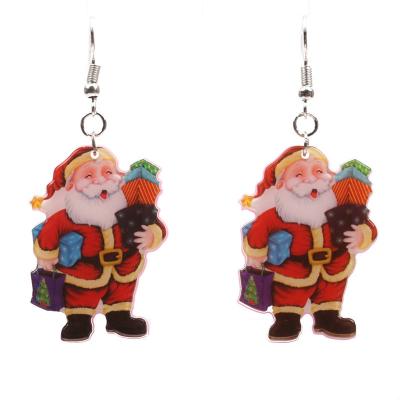 China Christmas New Arrival Cute Jewelry Earrings Cute Acrylic Earrings for sale