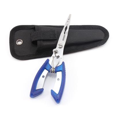 China Stainless Steel Outdoor Multi Tool Accessories Durable Pliers Scissors Fishing Line Fishing Pliers for sale