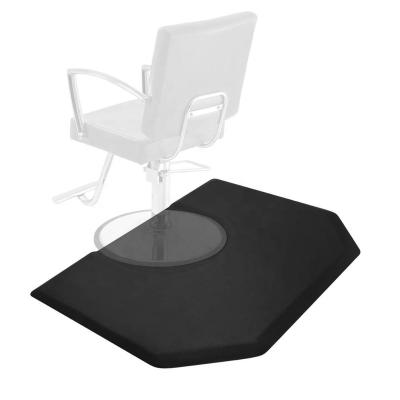 China Hot Sale Anti-slip Durable Hexagon Anti Fatigue Mat Hairdresser Barber Chair Mat Salon Mat HP-SM005 for sale