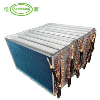 China Air Cooled Heat Exchanger Heat Exchanger Condenser Air Source Chiller Heat Pump for sale