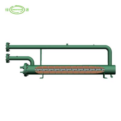 China Industry heat pump water chiller shell tube heat exchanger cooling vapor to water evaporator wholesale price for sale