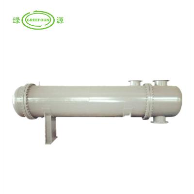 China Industry Air Cooler Evaporator Shell Tube Copper Heat Exchanger Air Conditioning Evaporator R22 R407C Cooling Aluminum Refrigerant for sale