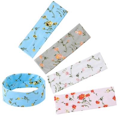 China Fashion Simple Hair Bands Accessories Woman Babies Boys Head Wraps Solid Color Elastic Fashion Infant Headbands for sale