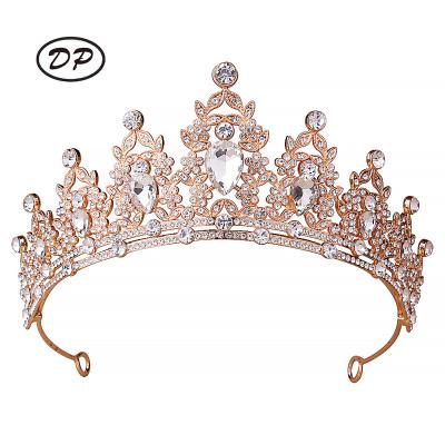 China Wholesale Girls Crystal Ballet Dance Wear Fashion DP Women's Crowns and Tiaras for sale