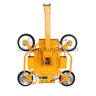 China Construction Material Stores 400Kg Electric Curtain Wall Glass Suction Cup Handling Crane Vacuum Crane for sale