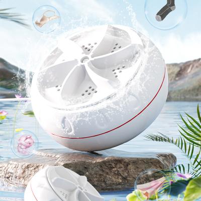 China Mini Portable RTS mini factory low price travel washing machine wholesale mini outdoor portable washing machine 30W super power for sale