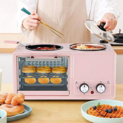 China 2022 New Hotel Oven 3 in 1 Electric Automatic Breakfast Maker Mini Breakfast Maker Multifunctional Machine for sale