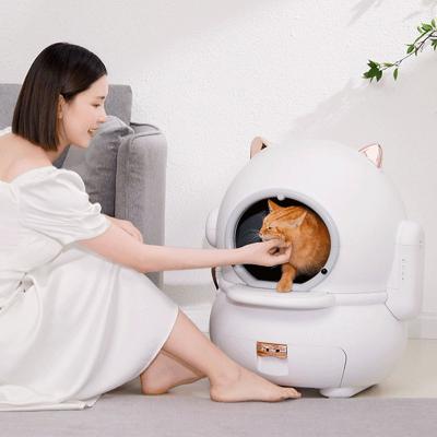 China Hot Selling Smart Cat Litter Box Multifunctional Smart Anti-Pinch Automatic Self-cleaning Cat Litter Box for sale