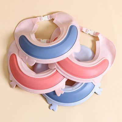 China Custom Sales Promotion Viable Animal Design Factory Small Babies Shower Hat Protector Support for sale