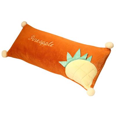 China Strawberry Pineapple Carrot Cactus Plush Toy Stuffed Fruit 60cm Strip Body Pillow Cotton Long Stuffed Plush Toy 2021 New for sale