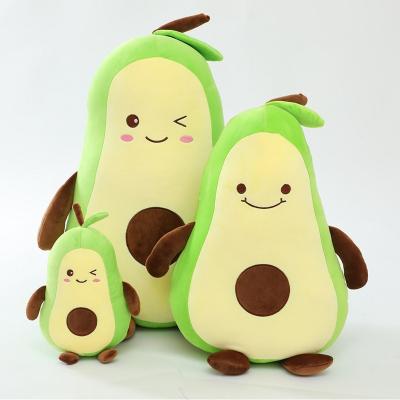 China Wholesale Cheap Price 45cm Cute Cartoon Soft Stuffed Avocado Soft Stuffed Avocado Stuffed Soft Plush Toy for sale