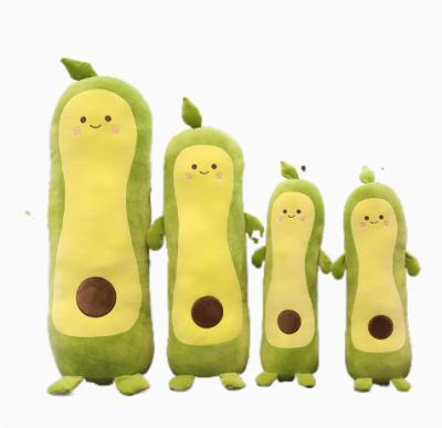 China Large Baby Plush 90cm Soft Stuffed Plush Avocado Soft Stuffed Plush Toy Pillow High Quality Sleep Pillow for sale