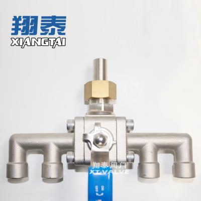 China Best general low price 4side 5WAY BALL VALVE Four-position five-way ball valve from china for sale