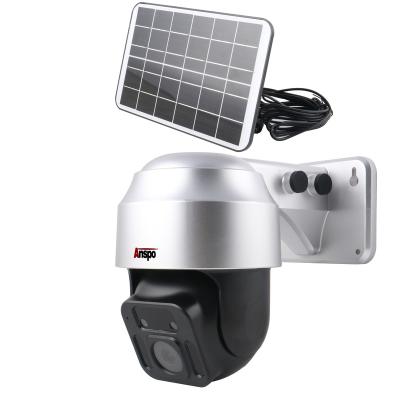 China New Design 4G NIGHT VISION 1080P Sim Card PTZ Solar Powered Camera 2MP Waterproof Security Surveillance Camera Low Power Consumption Battery for sale