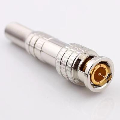 China RG59 BNC Solderless Coaxial Moistureproof Connector With Screw BNC Connector Male Plug For CCTV Camera Accessories 75ohm for sale