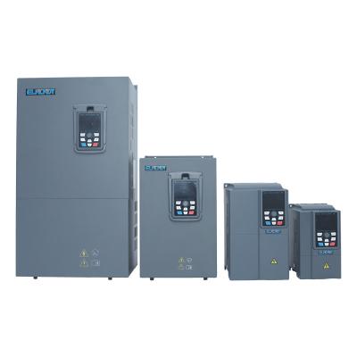 China 3 phase 220V -380V0.7KW DC 500KW single vfd inverter 50HZ to60HZ variable frequency converter to AC supply drive 190*110*150 ---1810*850*405 (H*W*Dmm ) for sale