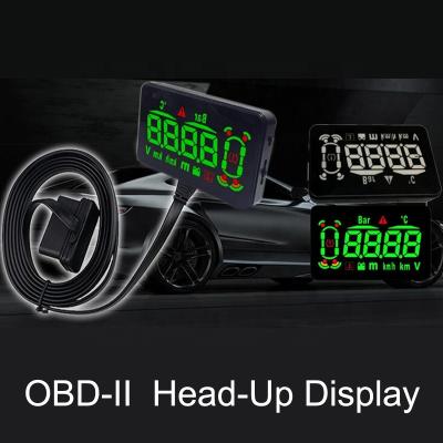 China External HUD HEAD OBD2 HUD Head Up Display OBD II TPMS Sensors for sale