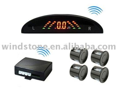 China Wireless Reverse Sensor Rainbow LED Display 433 MHz Wireless Reverse Sensor for sale