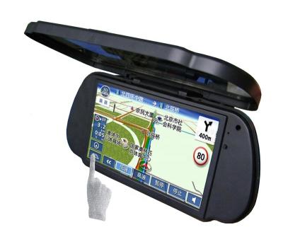 China Car Stereo GPS Navigation Mirror 7 Inch Hands-Free Answer The Next Call Perfection Car for sale