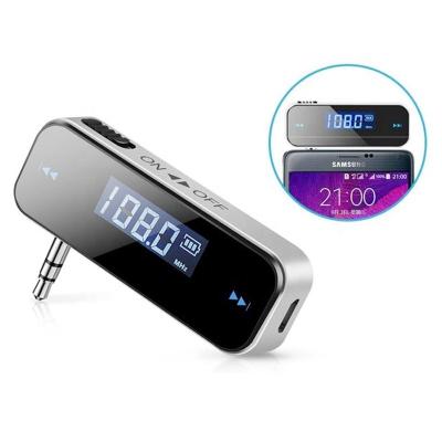 China 5m 2020 Car 3.5mm In-car Music MP3 Player Audio Transmitters for sale