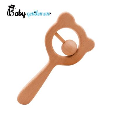 China Musical Toy New Arrival Baby Wooden Rattle Teething Toys For Low Price Z08070K for sale