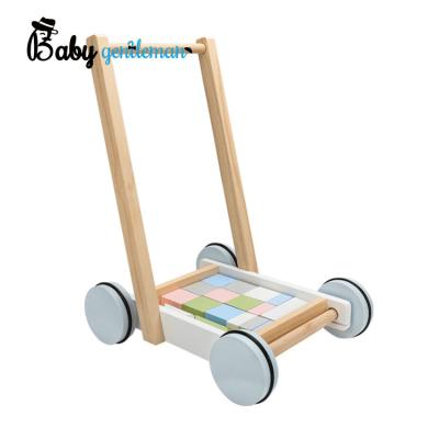 China Top Selling Educational Wooden Baby Push Walker Walker With Busy Activities Z16151E for sale