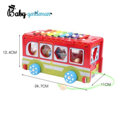 China New Plywood+ Toddlers Multi-Game Pull Solid Wood Wooden Toy For Education Z05087C for sale