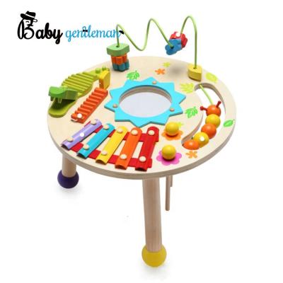 China Cartoon Toy High Quality Multi Function Musical Wooden Percussion Set For Children Z07094A for sale