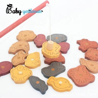 China 2021 Wooden smart wooden fashing toy for kids hobby Z01414A for sale