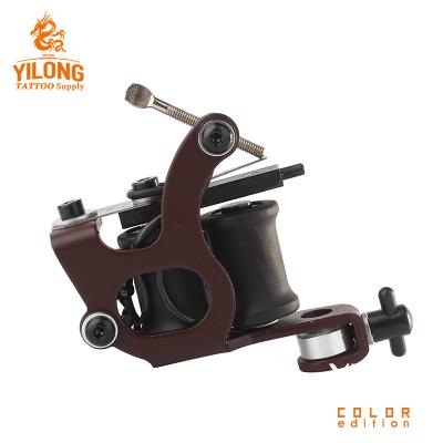 China Yilong Iron Permanent Tattoo Machine Used For Tattoo Coil Lined And Shader Machine for sale