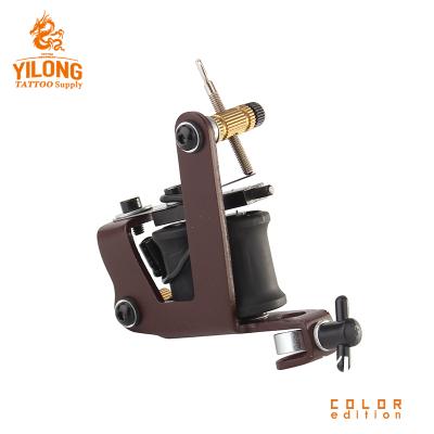 China Yilong Permanent Iron Tattoo Machine Used For Lined Steel And Tattoo Coil Shader Machine for sale