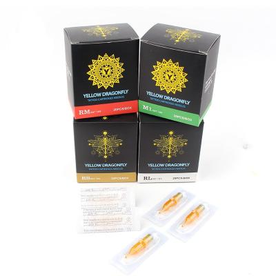 China 2021 Permanent makeup needles tattoo needles tatoo 1rl tattoo needle cartridge professional disposable membrane 2021 for sale