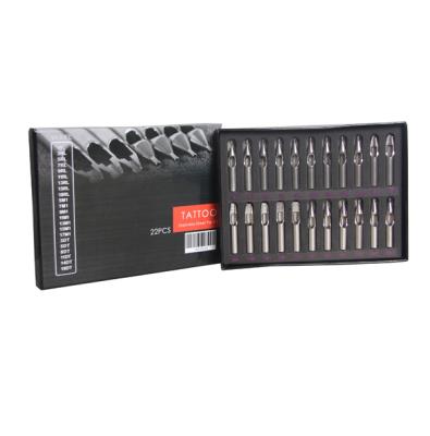 China Medical Tattoo Stainless Steel Tip Kit 304 Stainless Steel Tattoo Needle Mouth Set 1800608 for sale