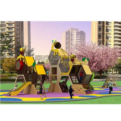 China Outdoor Park Bee Club Kids Playground Equipment for sale