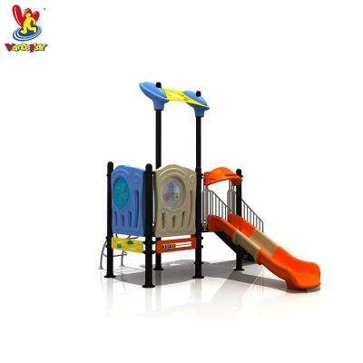 China Modern Outdoor Slide Playground Kids House Equipment 410*350*370cm for sale