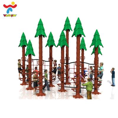 China Park School Climb Net Playsets Children Climbing Jungle Outdoor Playground Trees Exercise Equipment For Amusement Park for sale