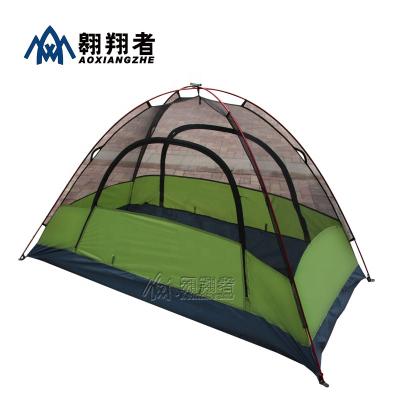 China 2020 camouflage/field game updated new double layer 1 person outdoor camping tent for sale