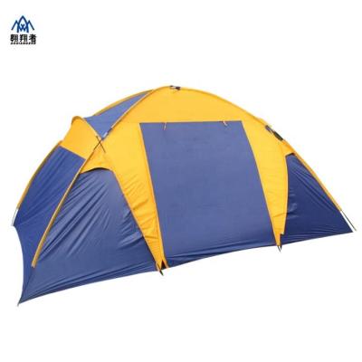 China 2 Doors Breathe Free Fashionable Family 2 Bedroom 1 Living Room Double Layers Waterproof Outdoor Camping Tent for sale