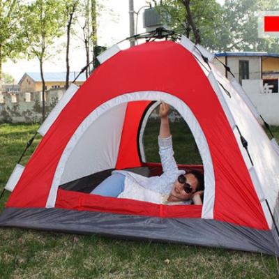 China 2020 Double Layers Outdoor Waterproof Rain Proof Double Layer Automatic Camping Tent for sale