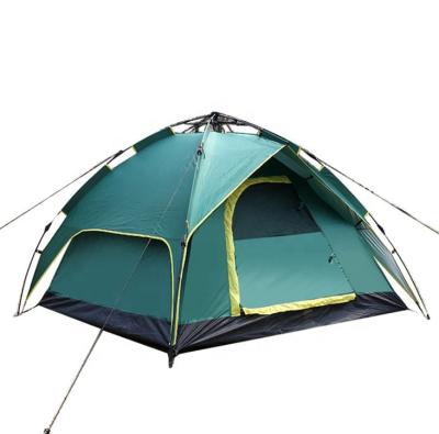 China Double layer 3-4 person automatic pop up tent waterproof cheap outdoor camping tent for sale