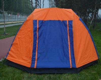 China Double Layer 3m Large People Hexagonal Camping Tent Multi Outdoor Camping Tent Large Family Camping Tent for sale