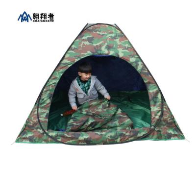 China Automatic Single Layer Tent Winter Outdoor Cotton Fishing Tent With Carry Bag for sale