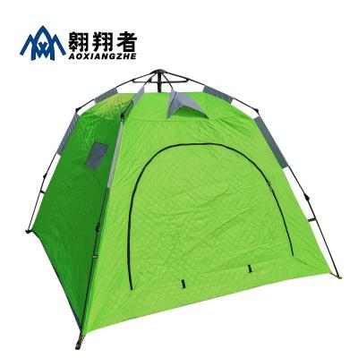 China NEW Camouflage/Field Game Hot Sale Single Layer Cotton Outdoor Camping Winter Automatic Ice Fishing Tent for sale