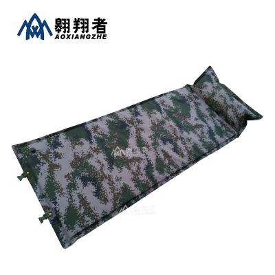 China Wholesale Auto Inflatable Digital Camouflage Air Protection Cushion Moisture Proof Easy Folding Outdoor Camping Mat for sale