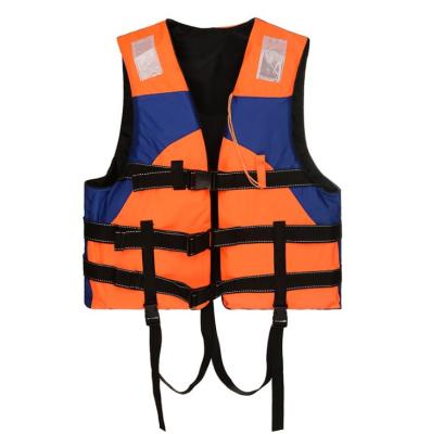 China Hot Selling Protective Waistcoat Professional Waterproof Adjustable Waistcoat Life Jacket With Whistle for sale